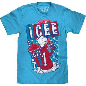 Floral Polar Bear Icee Cute Retro Graphic Unisex Winter T-Shirt 81